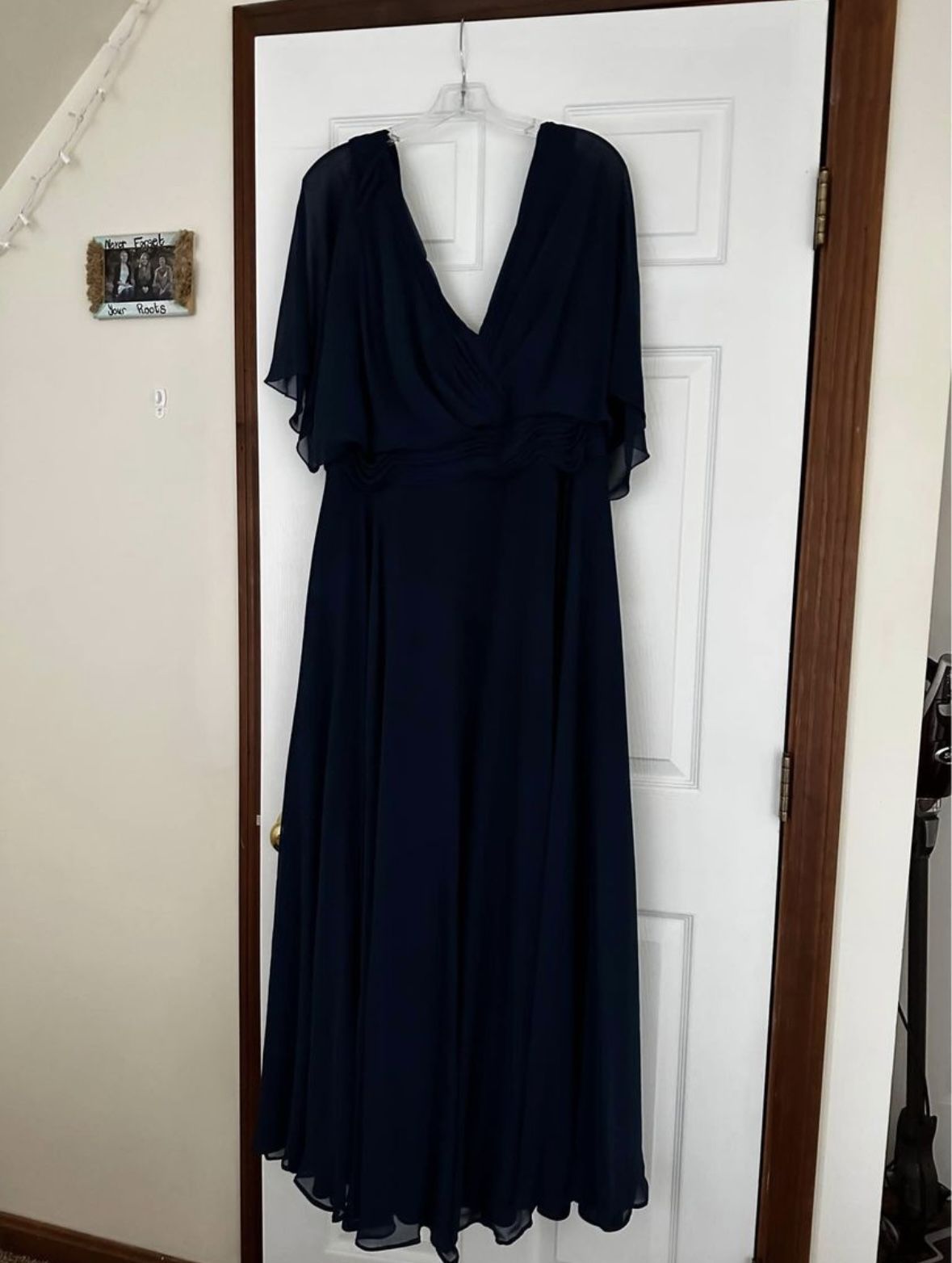 Navy Blue Bridesmaid Dress