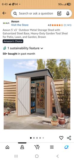 Shed 5*3 with base