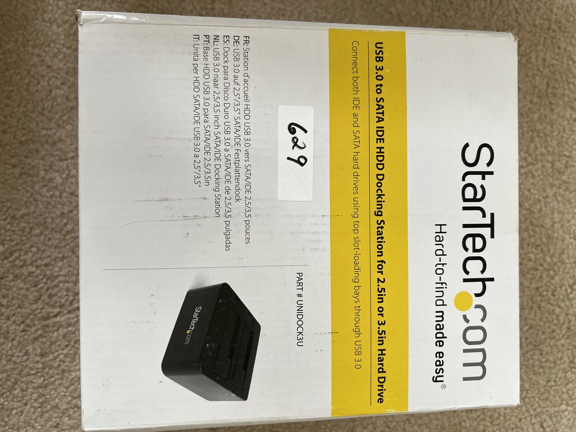SrarTech Dual-Bay USB 3.0 to SATA and IDE Hard Drive Docking Station.
