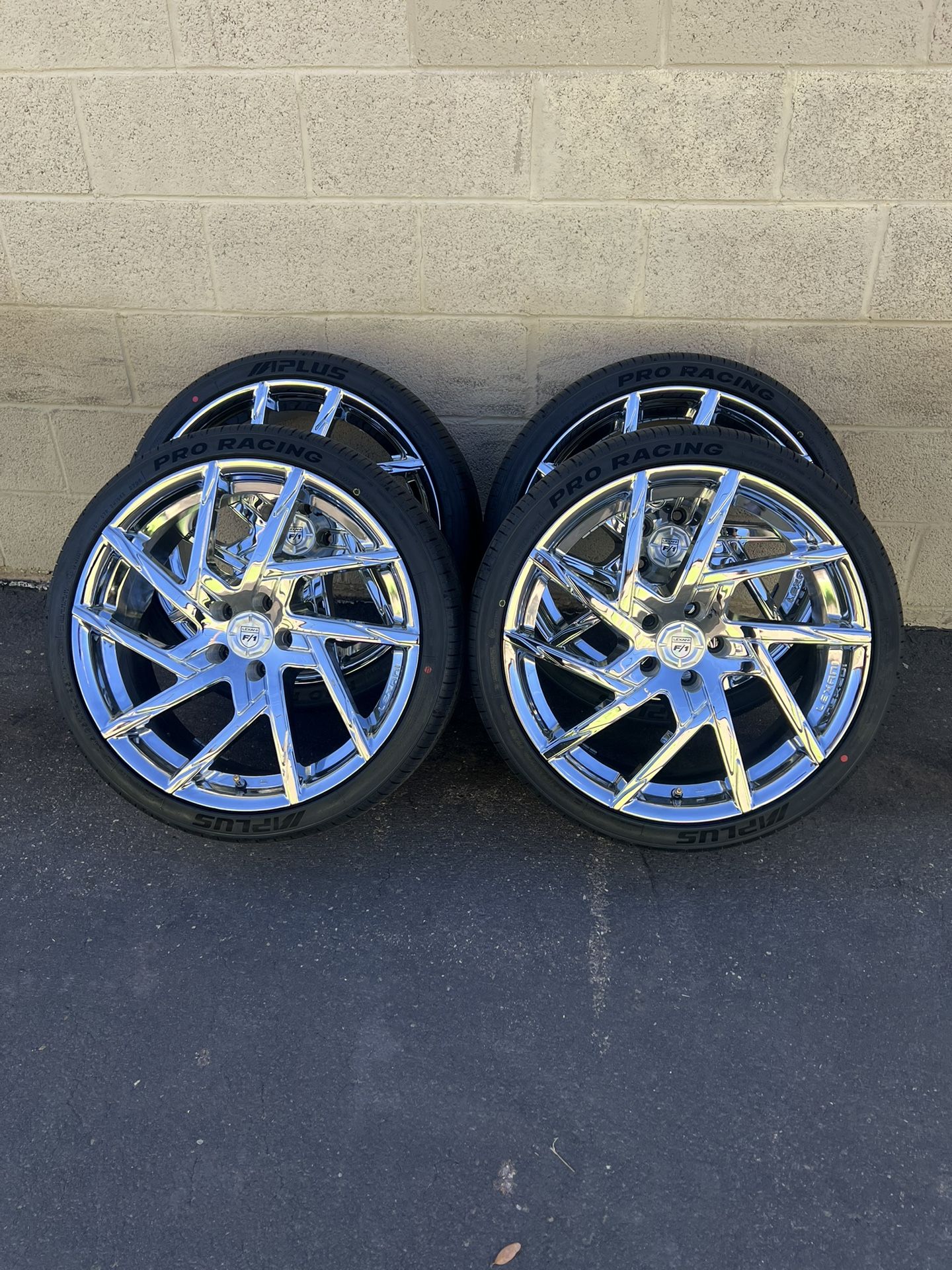 5x114.3 20in Lexani Wheels & Tires (245/35/20) 