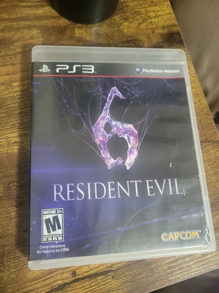 PS3 Resident Evil 6