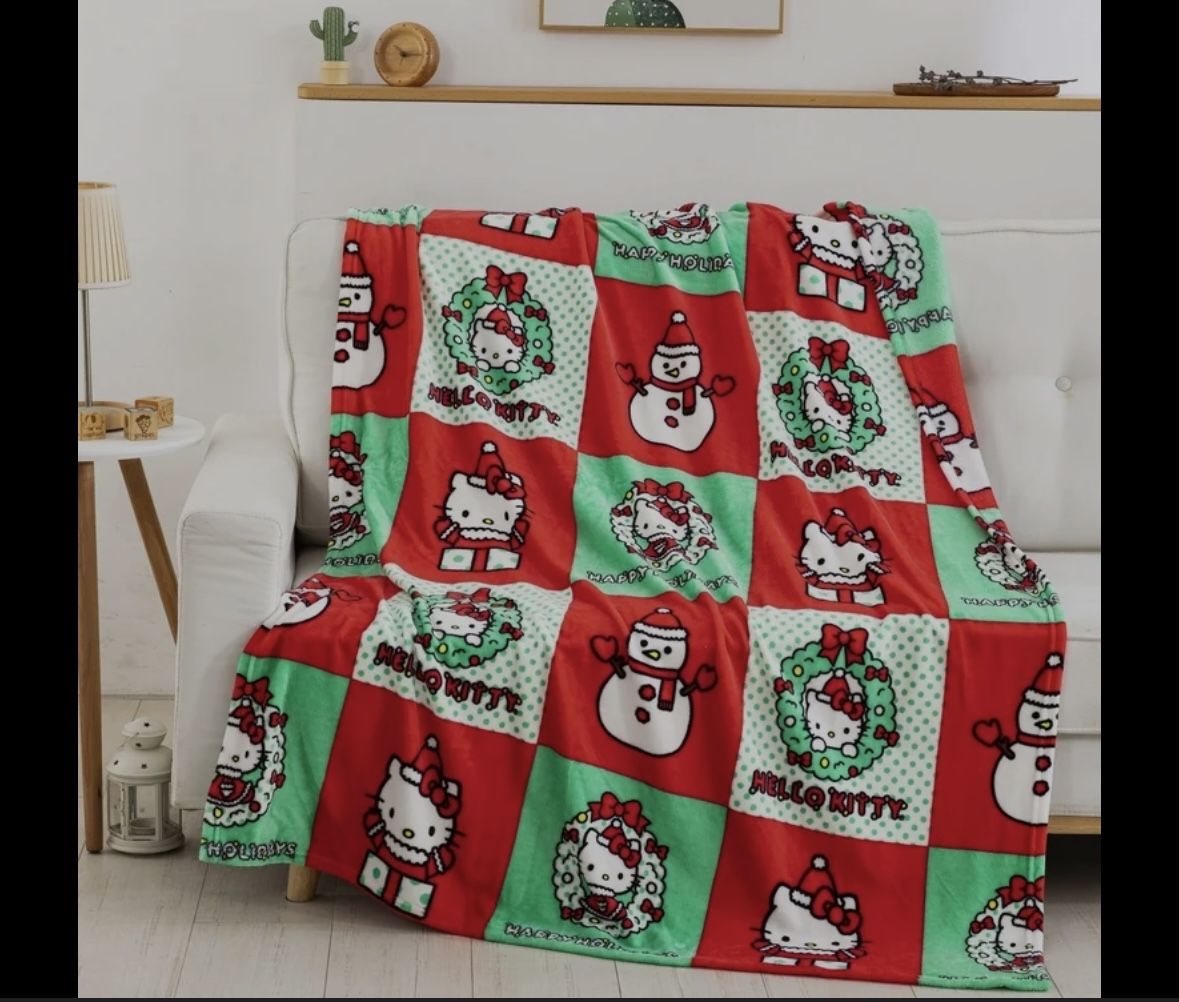2024 Hello kitty Christmas Blanket