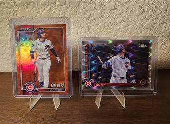 2 Ian Happ Topps 2025 Chrome Ray Wave Topps 2026 Holiday Foil