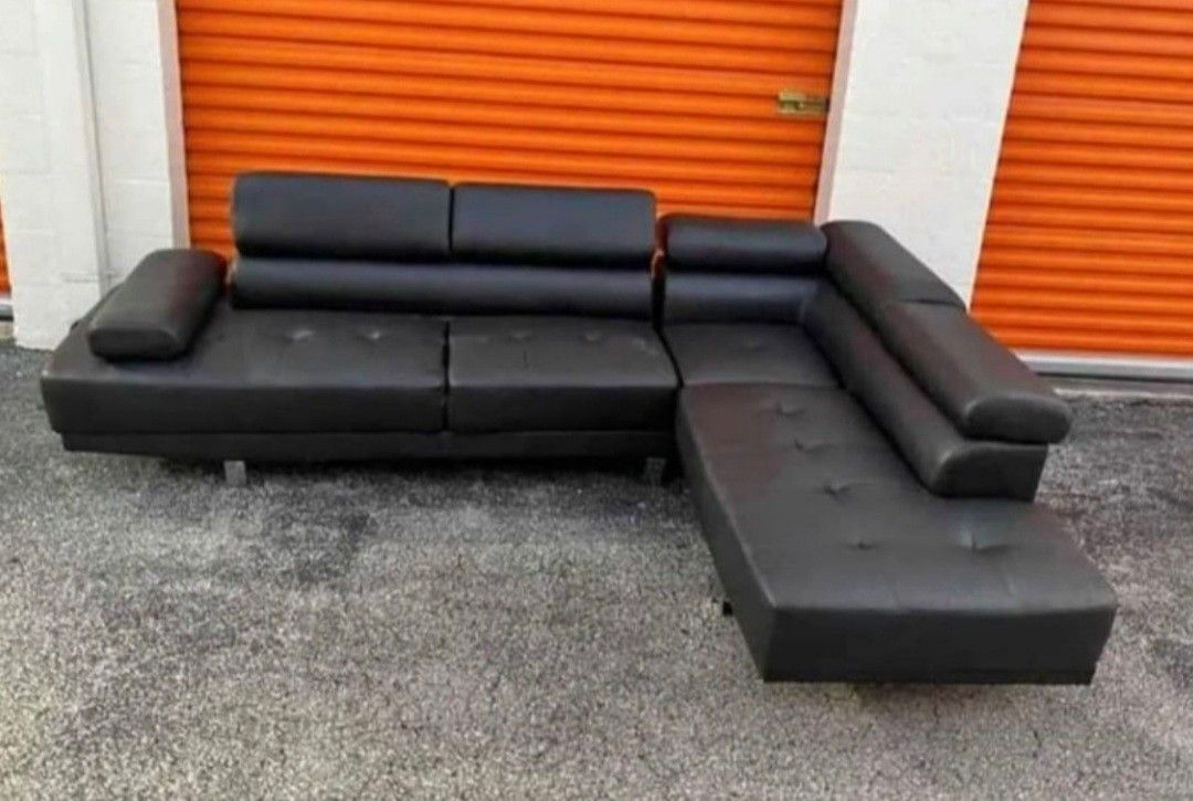 Black ⚫️ Sectional Sofa 🛋 Seccional A Estrenar