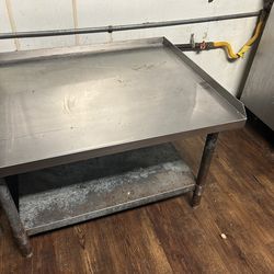 Low boy, grill table