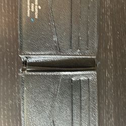 Louis Vuitton  Wallet Black And Gray 