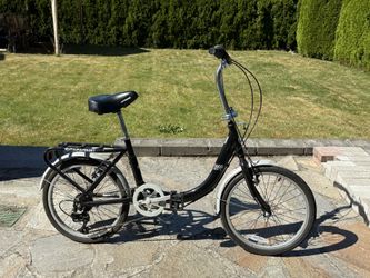 Schwinn Loop Folding Bike – 7-Speed Commuter Bicycle