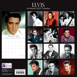 Elvis Presley 2022 Calendar 16 month photo Brand new sealed planner