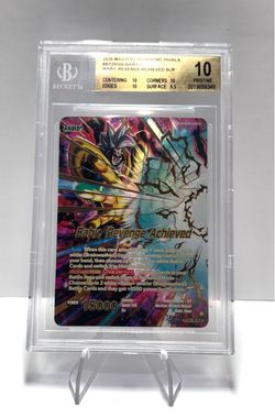 BGS 10 Pristine Dragon Ball Super TCG - Baby, Revenge Achieved SLR (BT29-106)