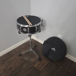 Eastrock Snare Drum With Carry Bag