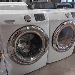 SAMSUNG FRONT LOAD WASHER AND DRYER SET 