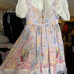 Cute Women’s Sweet Lolita Dress M