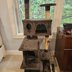 Cat Tower And Scratching Post