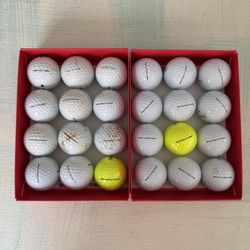 2 Dozen Titleist Pro V1 Golf Balls - Used Great Condition