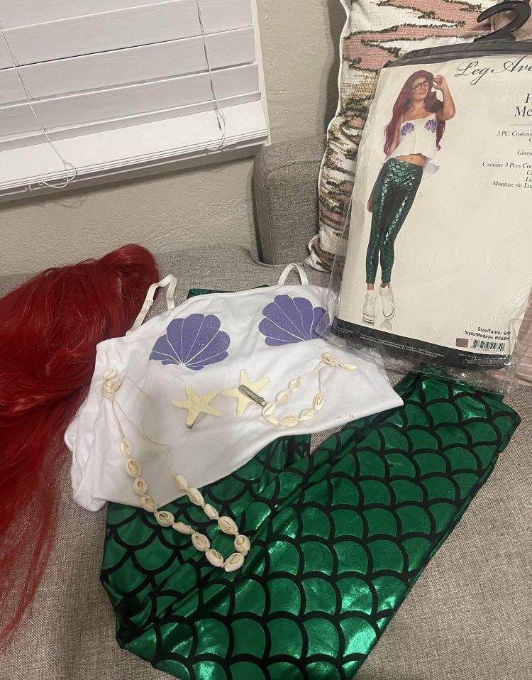 Little Mermaid Halloween Costume Woman