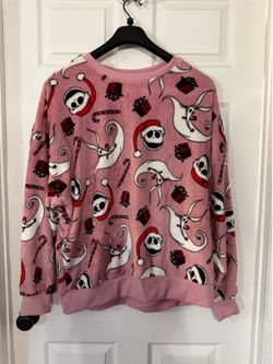 Nightmare Before Christmas fleece Crewtop size 2XL