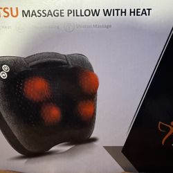Shiatsu Message Pillow With Heat $20.00