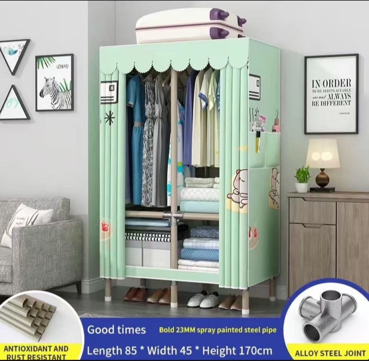 Portable Wardrobe Closets High Capacity Portable Wardrobe Closet Portable Clothes Closet Wardrobe Storage Closet Portable Closet Organizer Oxford Clot