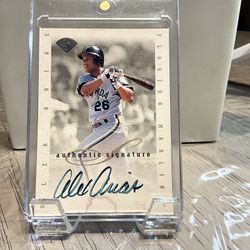 1996 Donruss Alex Arias Authentic Signature 