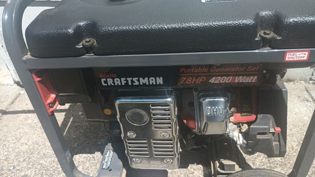 Craftsman Generator 4200 Watts