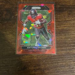2021 Prizm Red Ice #292 Antonio Brown