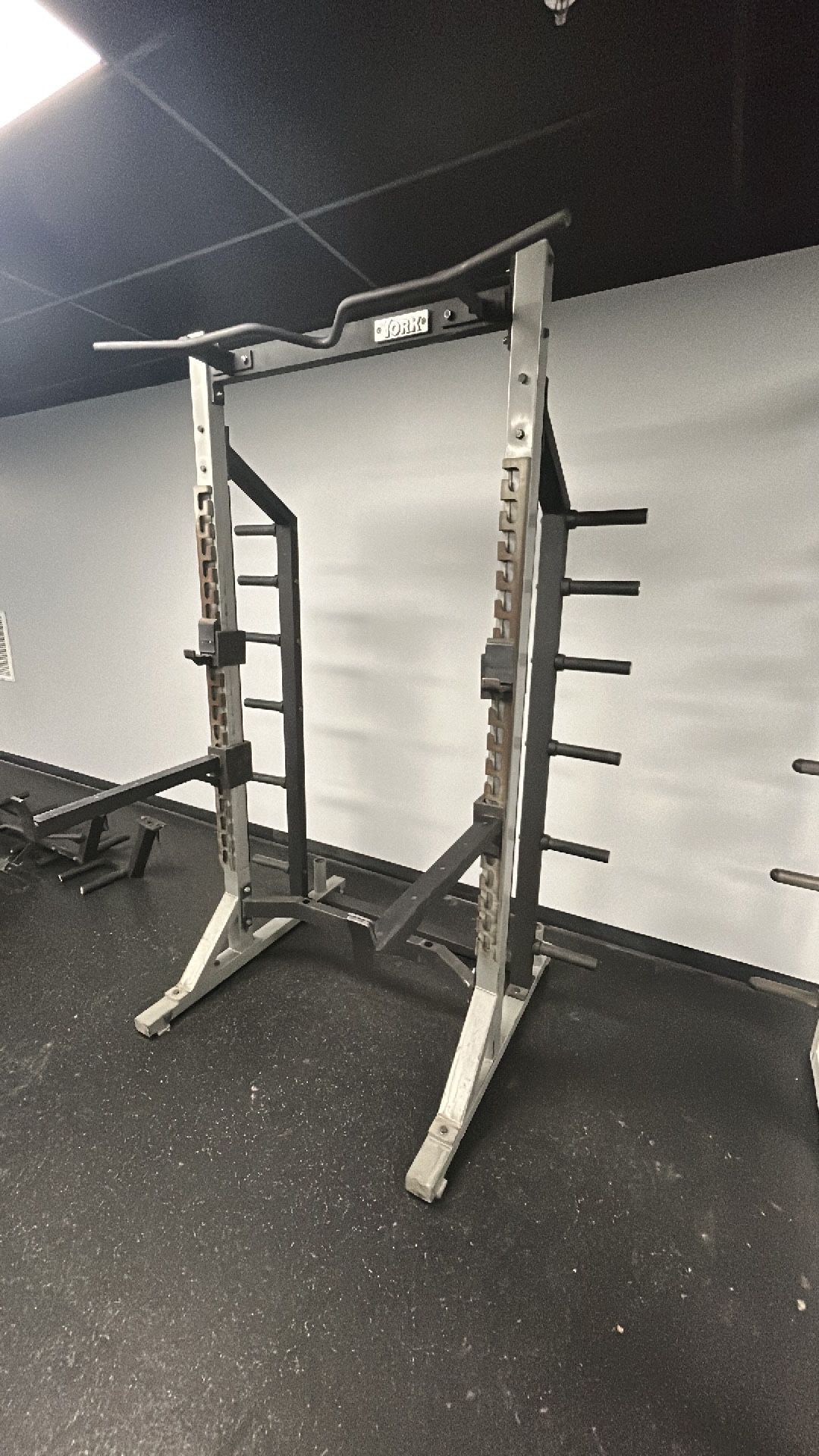 York Commercial Squat Rack 