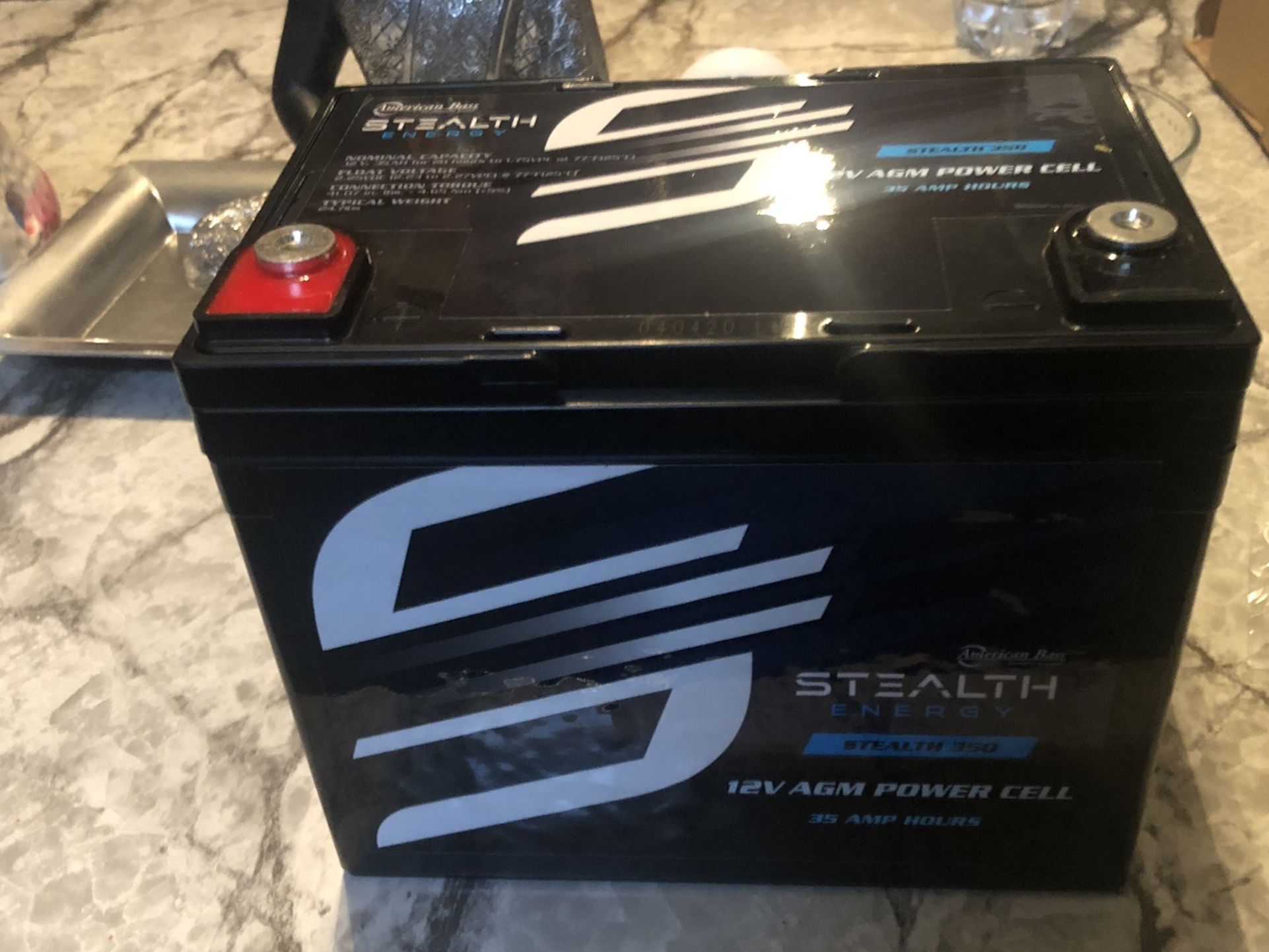 American Bass Battery 35h New