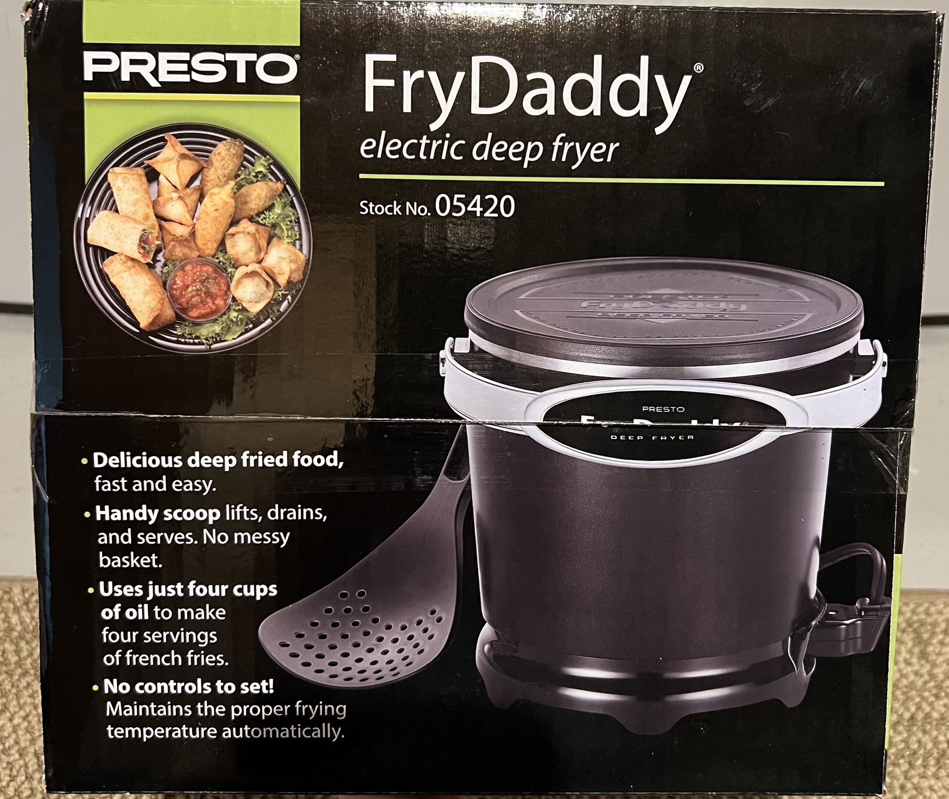 Presto FryDaddy electric deep fryer