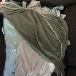 A Bag Of Clothes And Baby Towels$15