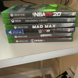 5 Dollar Each(xbox,Ps4 Game)