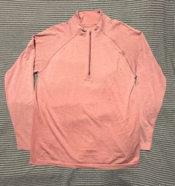 Lululemon Metal Vent Tech 2.0 Half-Zip Long-Sleeve | CHERRY PINK | XL