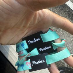 Rolling Loud Miami Partner Backstage Wristbands 