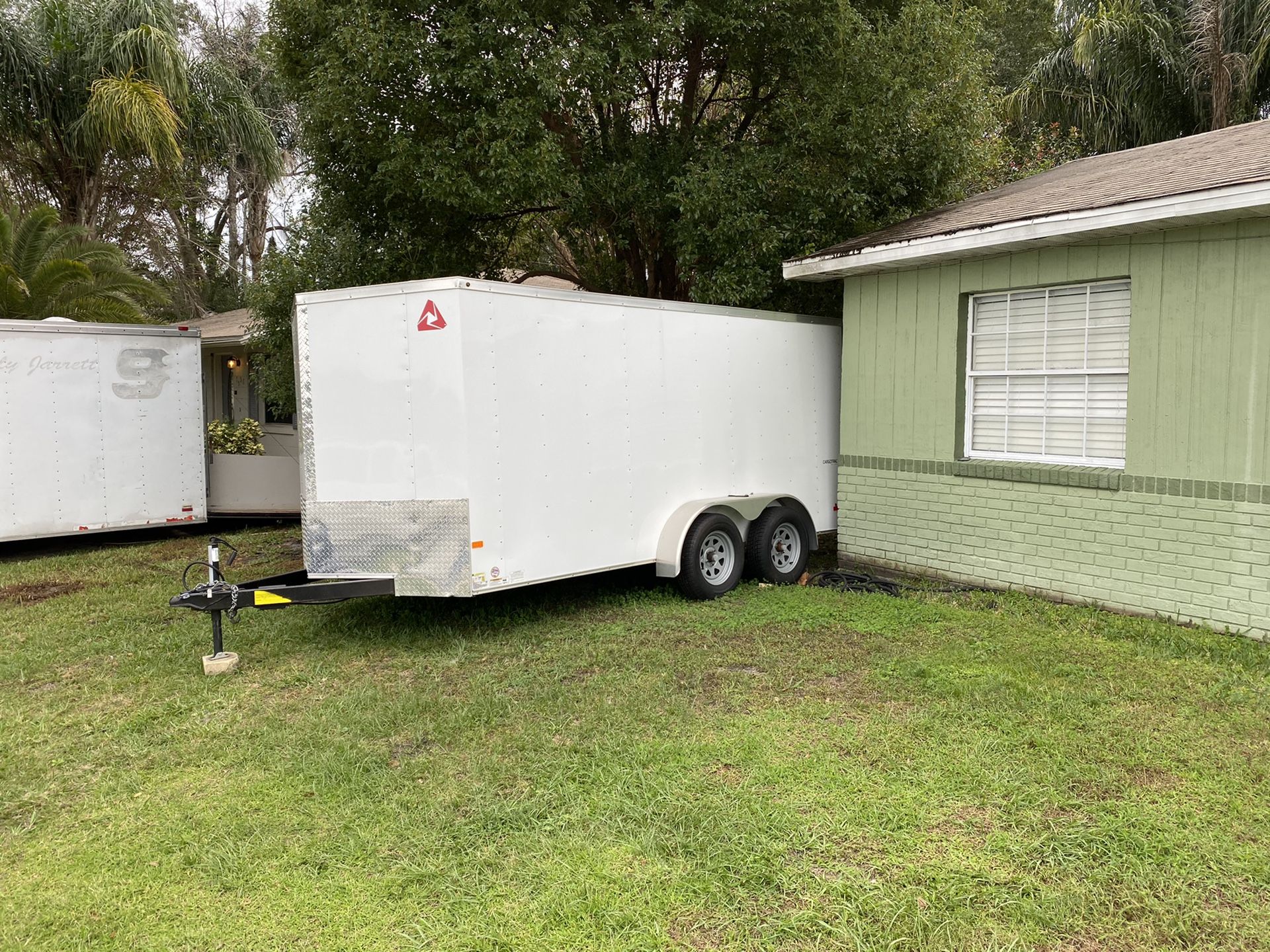 Wells Cargo Enclosed Trailer 7x16