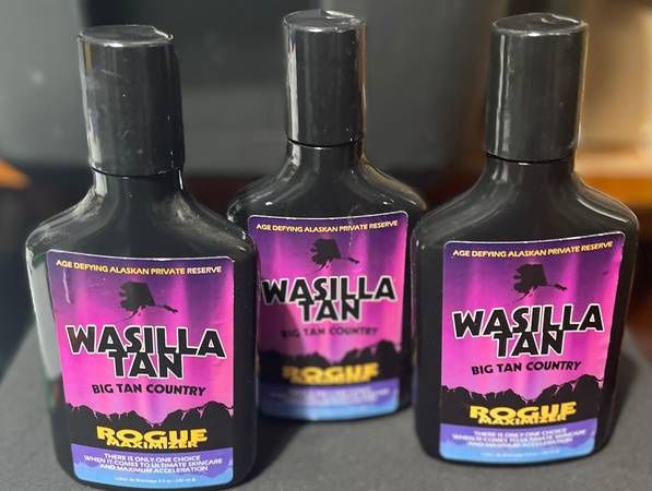 Wasilla Tan $4.00 each or 3 bottles for $8.00*New