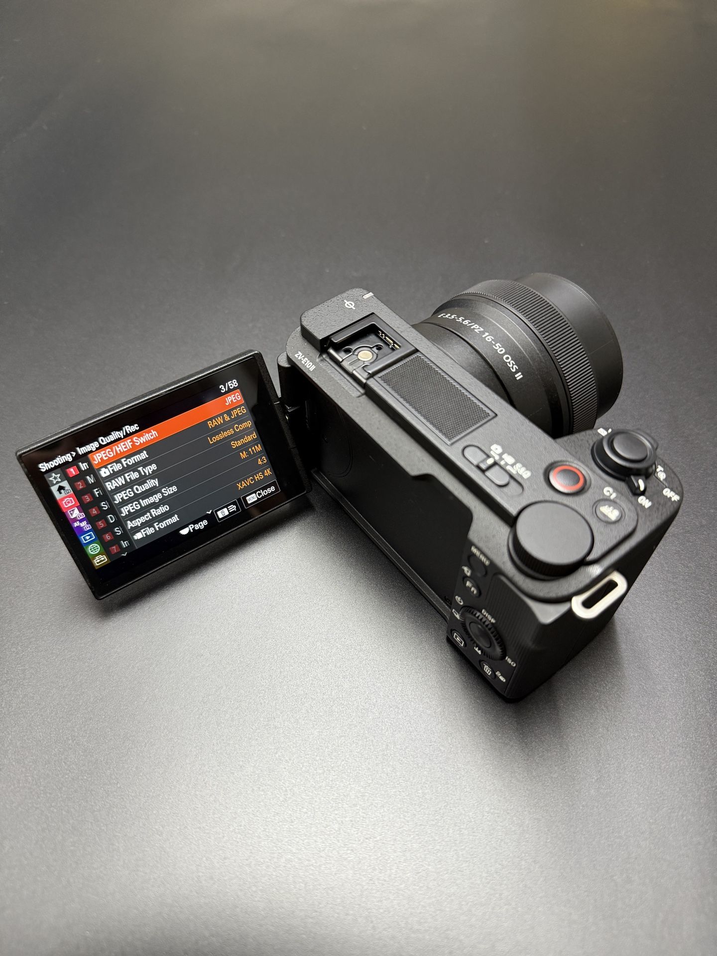 Sony Alpha ZV-E10 II With Lens