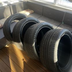 22” Continental PremiumContact 6 Summer Tires – Staggered