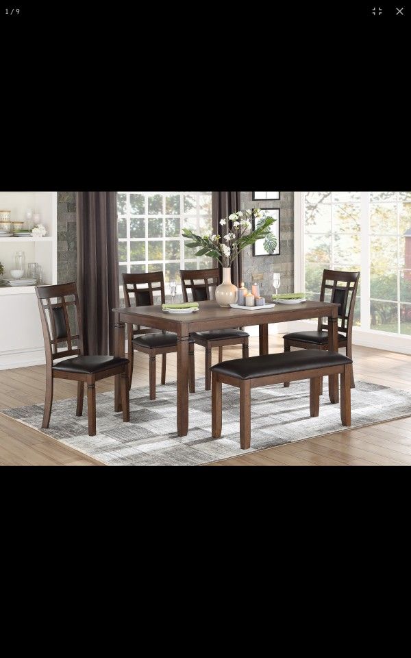 Dining Room Dining Table Set Comedor Con Sillas