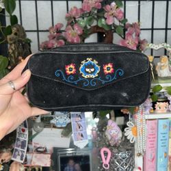 Sanrio Badtz Maru Velvet Embroidered Pouch