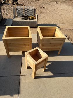 Cedar planters