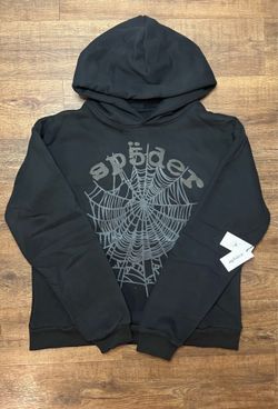 Phantom black spider hoodie