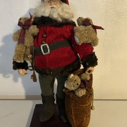 Santa With His Bag Of Toys