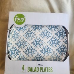 Food Network Aria Salad Plates