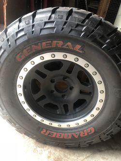 1 Jeep tire plus more moving sale