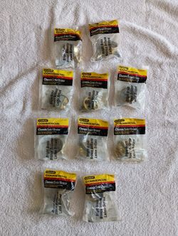 10 NIB Stanley Commercial Classic Solid Brass Hi-Rise Floor Doorstop Model 57-0002