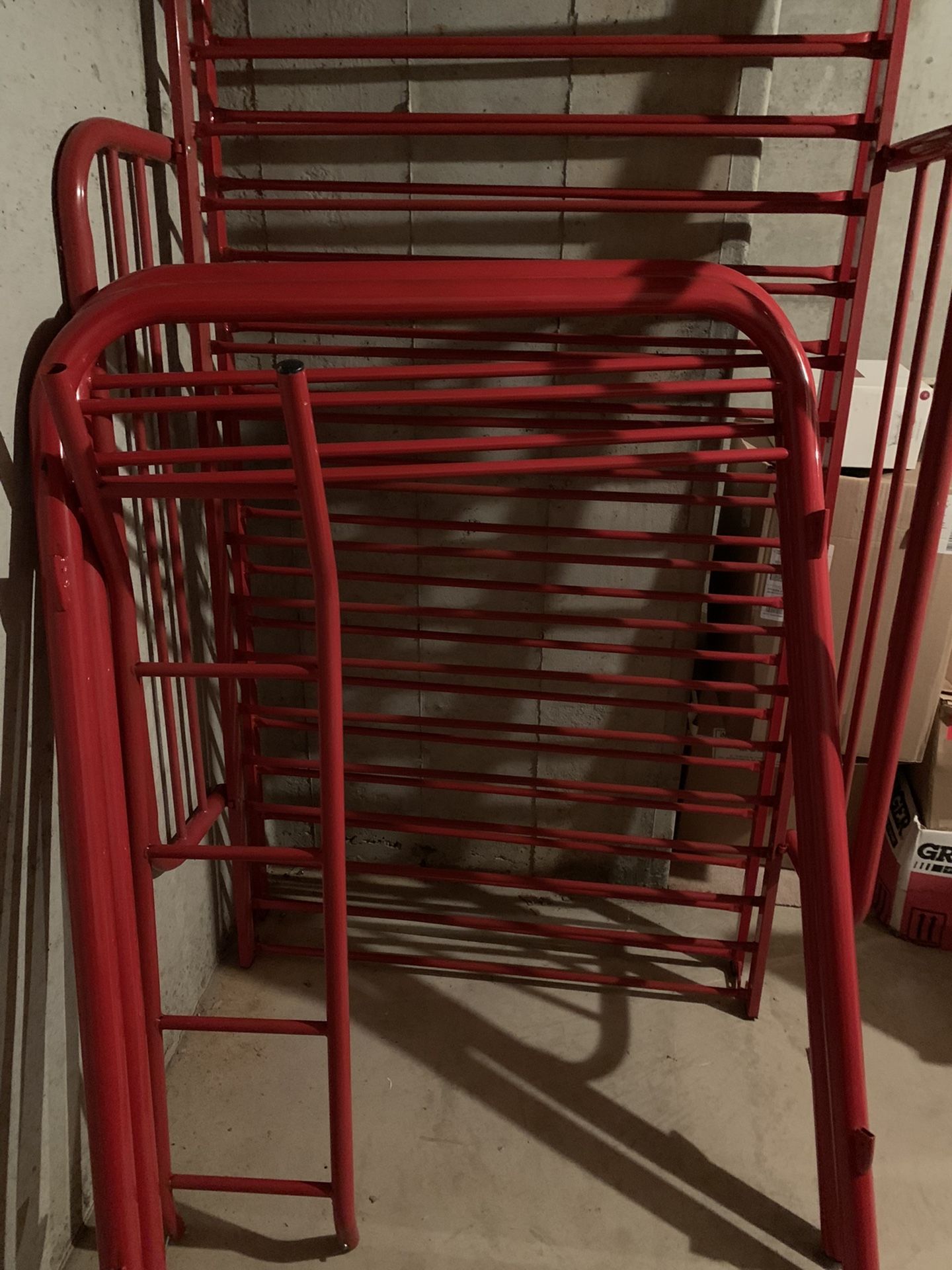Red Bunk Bed