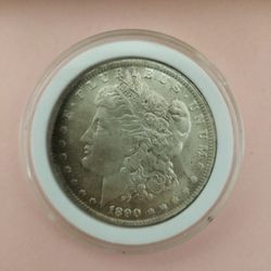 1890-CC Morgan Silver Dollar, Carson City