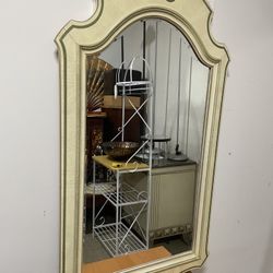 Victorian Style Wood Framed Mirror 