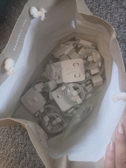 Apple Charger, Connectors And Earphones 