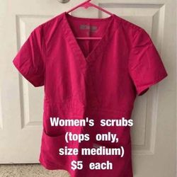 Women's  scrubs  -  $5  each
