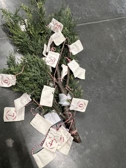Christmas Advent Calendar Branch